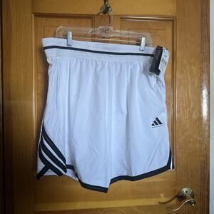 Adidas Men's Basketball Shorts, Three‎ Stripe "White XL7 Crazylite"